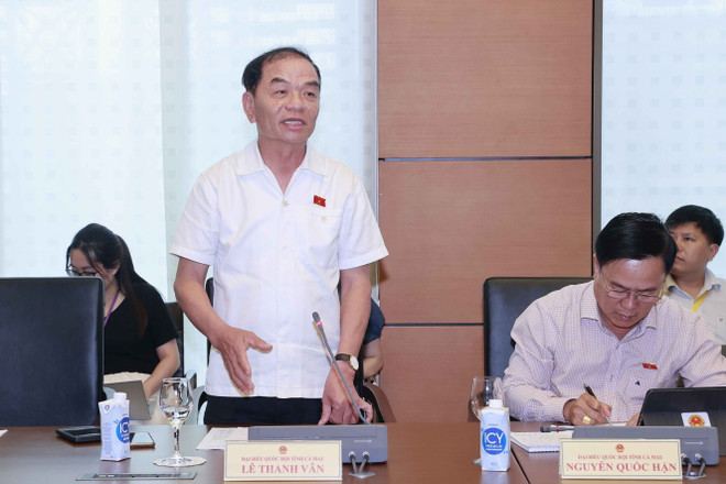 Đại biểu Quốc hội tỉnh Cà Mau Lê Thanh Vân. (Ảnh: Doãn Tấn/TTXVN) Quốc hội khóa XV: Để sức khỏe nền kinh tế tiếp tục hồi phục, bứt phá ảnh 2
