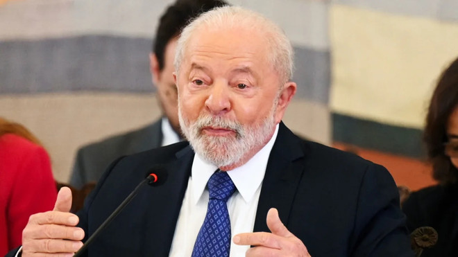 Tổng thống Brazil Luiz Inácio Lula da Silva phát biểu khai mạc. (Nguồn: Getty Images) Hội nghị thượng đỉnh Nam Mỹ tập trung thảo luận về hội nhập khu vực ảnh 1