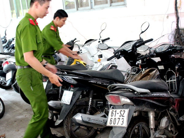 (Ảnh minh họa: Dương Chí Tưởng/TTXVN) Phát hiện đường dây tiêu thụ xe gian tại Thành phố Hồ Chí Minh ảnh 1