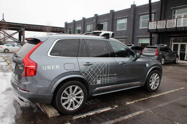 Mẫu xe tự lái của Uber. (Nguồn: geekwire.com) Uber thâu tóm công ty AI để phát triển công nghệ sản xuất xe tự lái ảnh 1