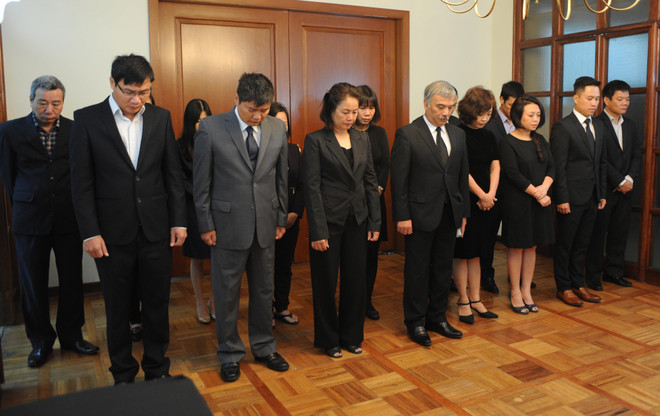 Lễ viếng và mở sổ tang Chủ tịch nước Lê Đức Anh tại Argentina, Mexico ảnh 2