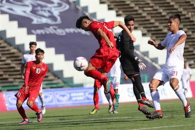 Giải U22 Đông Nam Á: Thắng Philippines, Việt Nam giành 3 điểm đầu tiên ảnh 2