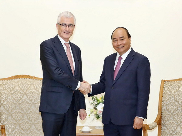 Thủ tướng Nguyễn Xuân Phúc tiếp Thủ hiến Vùng Flanders ảnh 1