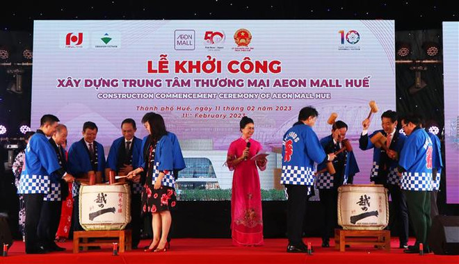 Khởi công trung tâm thương mại Aeon Mall đầu tiên tại miền Trung ảnh 1