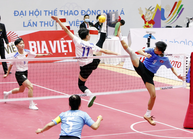 SEA Games 31: Cầu mây Việt Nam có hai huy chương đầu tiên ảnh 1
