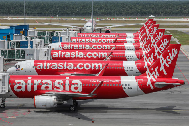 Máy bay của hãng hãng không AirAsia. (Nguồn: AP) Các hãng hàng không châu Á-Thái Bình Dương tăng cường các chuyến bay ảnh 1