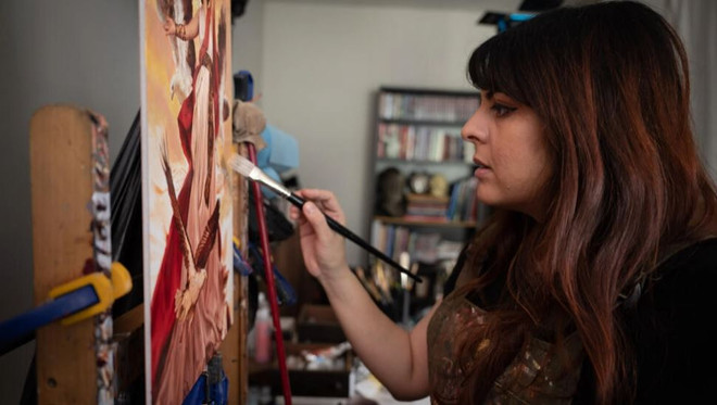 Các nghệ sỹ Mỹ kiện các công cụ AI sao chép phong cách sáng tác ảnh 1