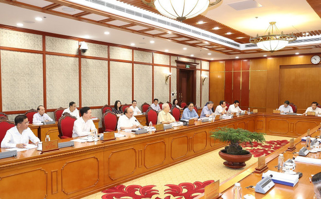 Tổng Bí thư chủ trì họp Bộ Chính trị, Ban Bí thư cho ý kiến các đề án ảnh 2