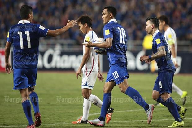Thắng đậm Đài Loan, Thái Lan rộng cửa vào vòng loại cuối cùng ảnh 1