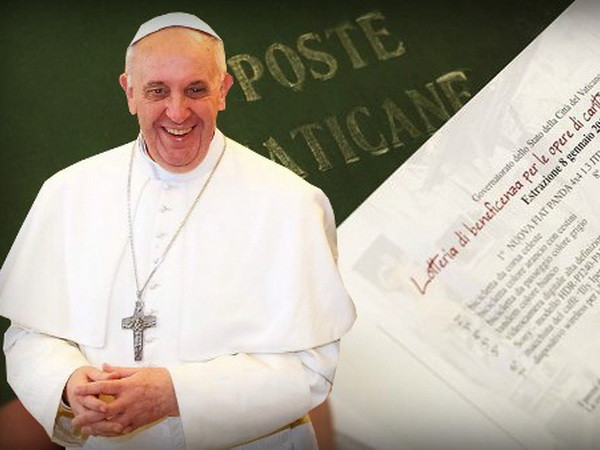 Vatican tiếp tục phát hành "xổ số Giáo hoàng" làm từ thiện ảnh 1