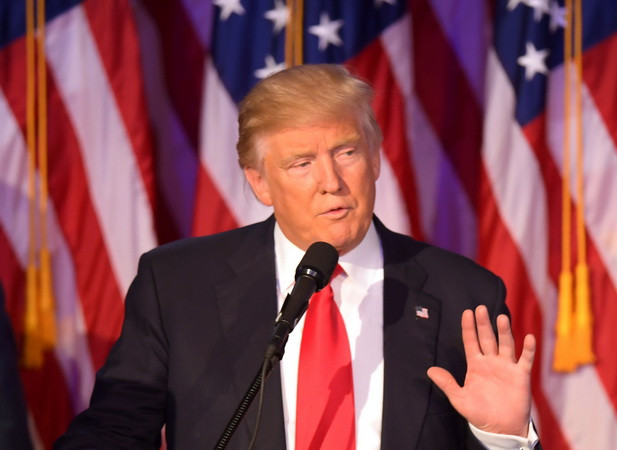 Tổng thống đắc cử Mỹ Donald Trump. (Nguồn: AFP/TTXVN) IMF tuyên bố sẵn sàng hợp tác với chính quyền mới ở Mỹ ảnh 1