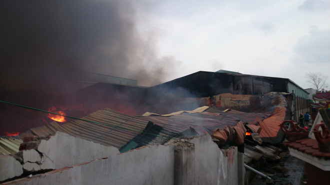 Thông tin mới nhất của Diana về vụ cháy tại KCN Vĩnh Tuy ảnh 1