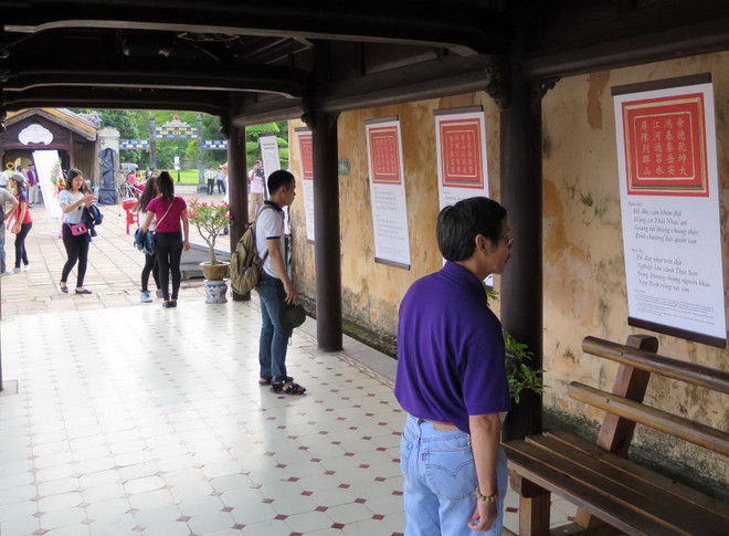 Tinh thần tự tôn dân tộc trong những bài thơ trên Điện Thái Hòa ảnh 1