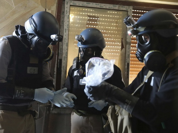 OPCW điều tra về cáo buộc sử dụng hóa chất ở Syria ảnh 1
