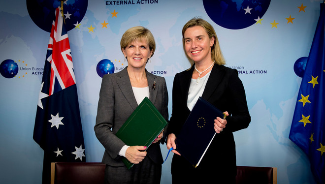 Australia và EU ký kết Hiệp định khung tăng cường hợp tác ảnh 1
