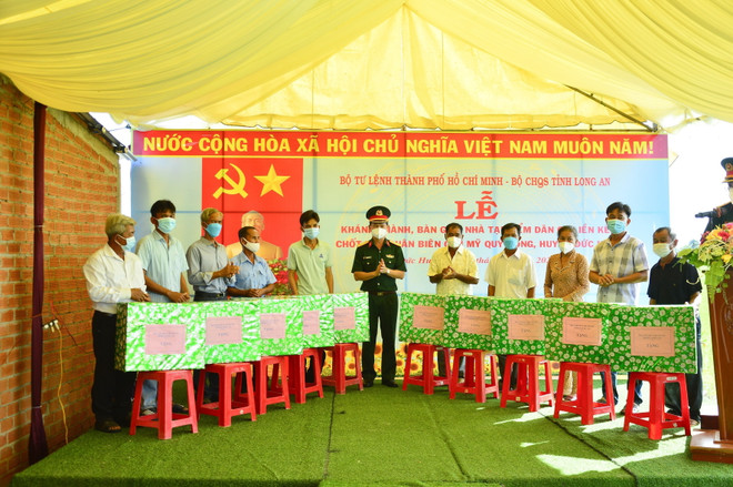 Long An: Đưa vào sử dụng điểm dân cư liền kề chốt dân quân biên giới ảnh 2