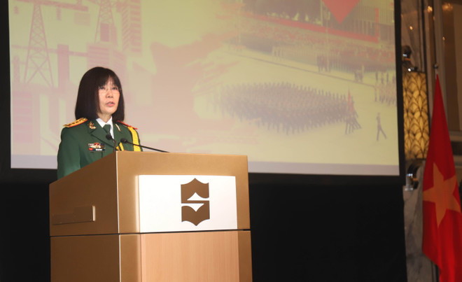 Kỷ niệm 75 năm ngày thành lập Quân đội Nhân dân Việt Nam tại Singapore ảnh 2