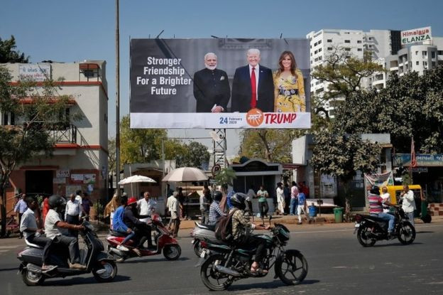Tổng thống Mỹ Trump sẽ tới thăm thành phố Ahmedabad, thủ phủ bang Gujarat của Ấn Độ. (Nguồn: Reuters) Ấn Độ siết chặt an ninh trước thềm chuyến thăm của Tổng thống Mỹ ảnh 1