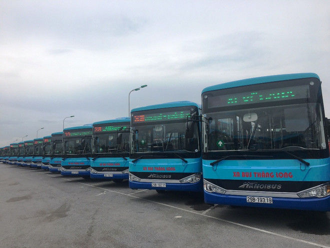 Hà Nội thay mới hàng loạt xe buýt tiêu chuẩn chất lượng cao ảnh 1