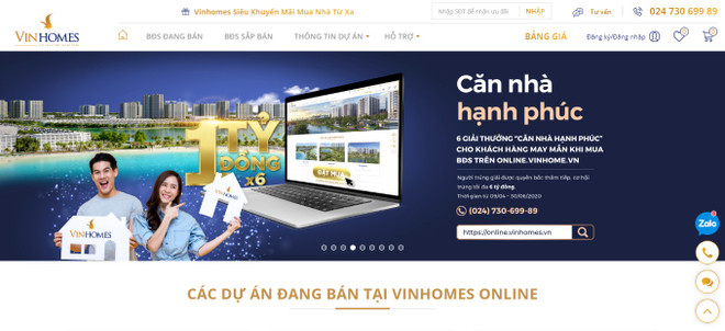 Vinhomes chính thức ra mắt sàn giao dịch bất động sản trực tuyến ảnh 4