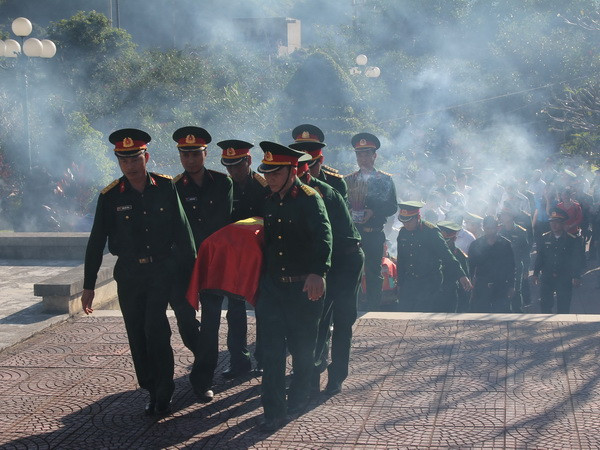 Lai Châu quy tập hài cốt liệt sỹ trong kháng chiến chống Pháp ảnh 1