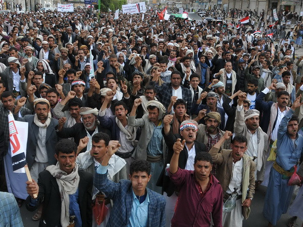 Yemen: Biểu tình lớn tại thủ đô Sanaa đòi chính phủ từ chức ảnh 1