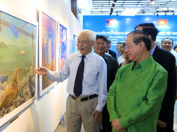 Hội Mỹ thuật Việt Nam đóng góp tích cực cho nền mỹ thuật hiện đại ảnh 1