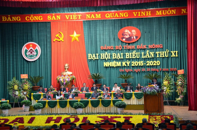 Ông Đinh Thế Huynh dự và chỉ đạo Đại hội đại biểu Đảng bộ Đắk Nông ảnh 2