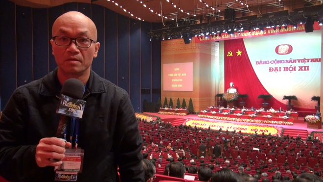 Lần đầu tiên báo chí Việt kiều tham gia đưa tin về đại hội Đảng ảnh 1