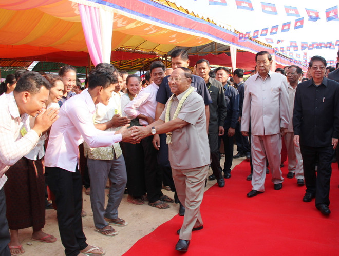 Campuchia khánh thành "Làng phát triển" tại di tích Heng Samrin ảnh 1