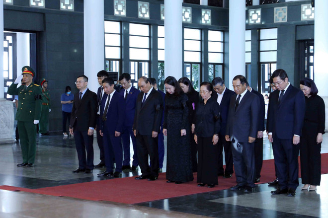 Lễ viếng nguyên Bí thư TW Đảng, nguyên Phó Thủ tướng Nguyễn Khánh ảnh 2