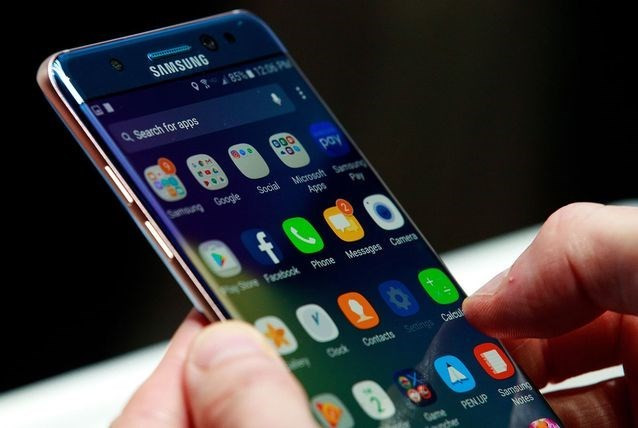 Galaxy Note 7-siêu phẩm thất bại của Samsung trong năm 2016. (Nguồn: Getty Images) Sự cố Note7 ít ảnh hưởng tới xuất khẩu của Samsung Việt Nam ảnh 1