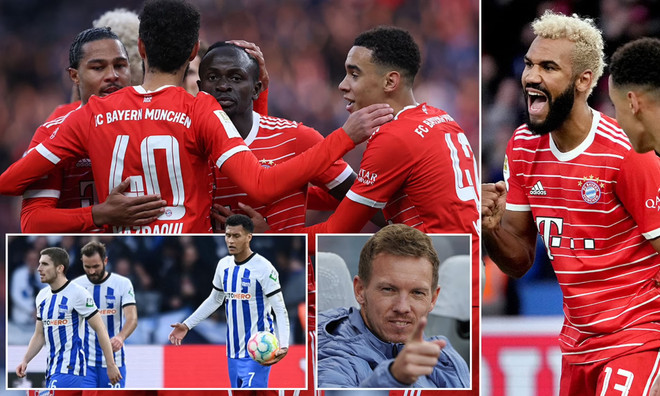 Choupo-Moting lập cú đúp trong 1 phút, giúp Bayern tạm chiếm ngôi đầu ảnh 2