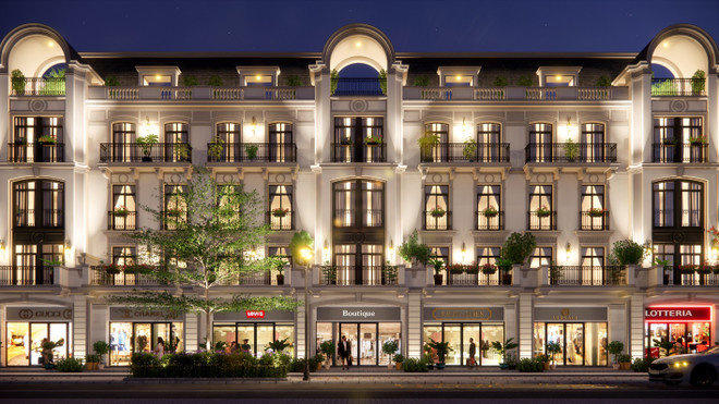 Dãy shophouse sầm uất bên tổ hợp quảng trường - bến du thuyền Aqua Marina dự kiến đón khách trải nghiệm cuối năm 2021. Aqua City ngày càng hấp dẫn khách hàng với diện mạo mới ảnh 6