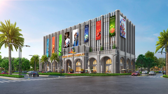 Trung tâm thể thao đa năng trong nhà Aqua Sport Complex hội tụ các bộ môn thể thao thời thượng do Citigym vận hành sẽ được khánh thành trong quý 1/2022. Aqua City ngày càng hấp dẫn khách hàng với diện mạo mới ảnh 5