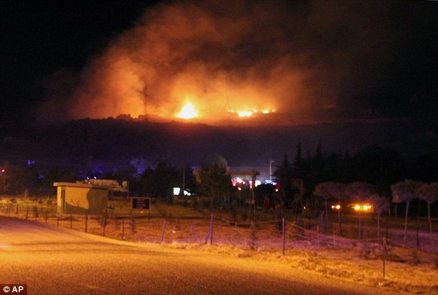 Nổ kho vũ khí tại Thổ Nhĩ Kỳ khiến gần 30 binh sỹ thương vong ảnh 1