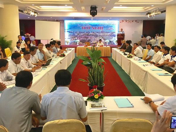 Phục hồi, tái tạo nguồn lợi thủy sản tại 4 tỉnh miền Trung ảnh 1