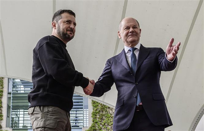 Đức dự kiến sẽ viện trợ tổng cộng hơn 11 tỷ euro cho Ukraine ảnh 1