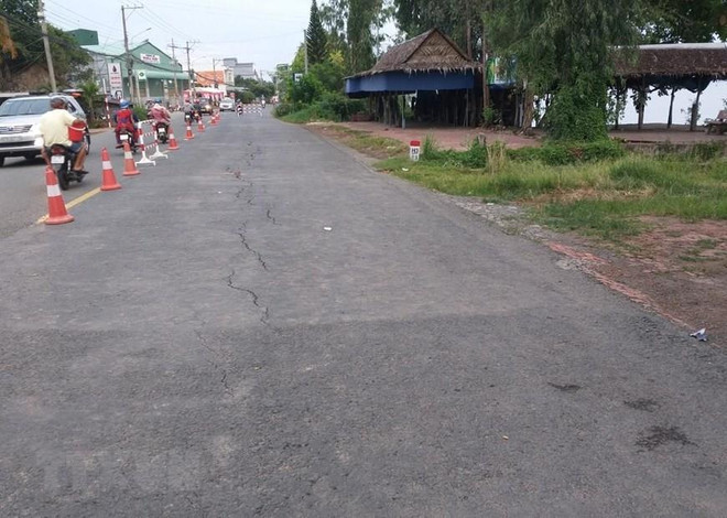 Ban bố tình huống khẩn cấp nguy cơ sạt lở trên Quốc lộ 91 ảnh 1