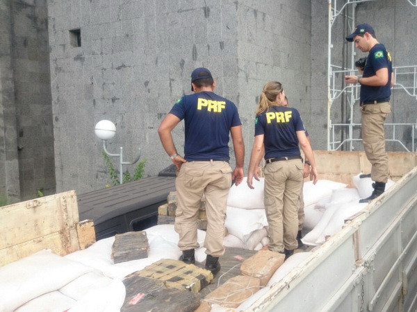 Cảnh sát Brazil thu 5 tấn cần sa và hóa chất điều chế cocaine ảnh 1