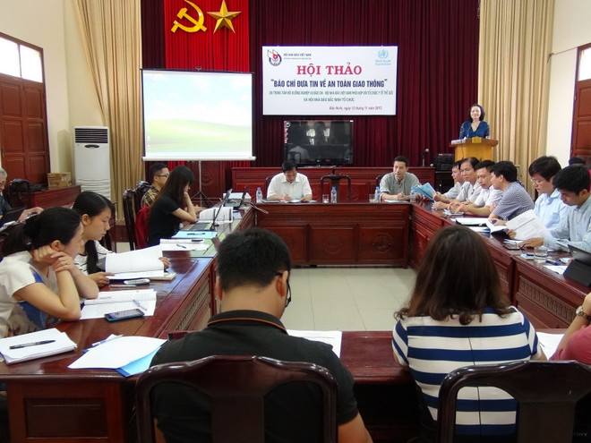 Hội thảo "Báo chí đưa tin về an toàn giao thông" tại Bắc Ninh ảnh 1