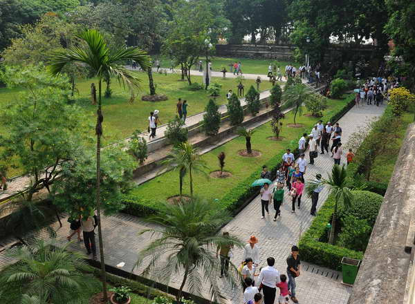 Bàn giao mặt bằng di tích khu D-Hoàng thành Thăng Long ảnh 1