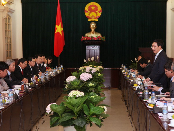 Phó Thủ tướng Phạm Bình Minh thăm và làm việc tại Hải Phòng ảnh 1