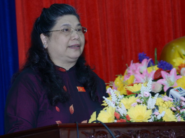 Phó Chủ tịch Quốc hội Tòng Thị Phóng thăm, chúc Tết tại Sơn La ảnh 1