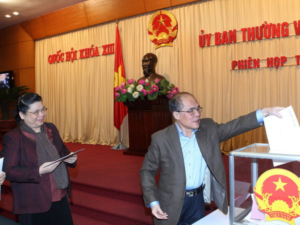 Công bố kết quả lấy phiếu tín nhiệm tại Đảng đoàn Quốc hội ảnh 1