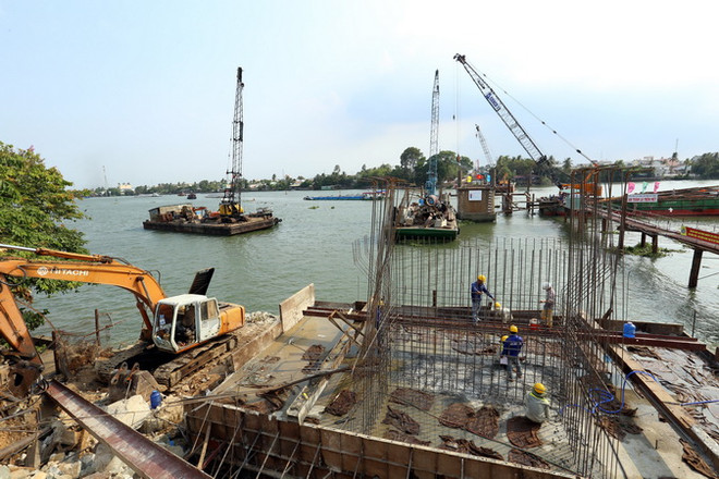 Yêu cầu an toàn thi công cầu Ghềnh sau vụ 1 công nhân tử vong ảnh 1