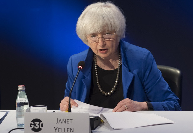 Bà Janet Yellen sẽ không tiếp tục tham gia Hội đồng thống đốc Fed ảnh 1