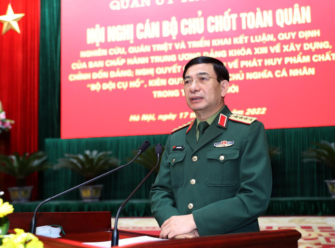 Quân ủy Trung ương tổ chức hội nghị cán bộ chủ chốt toàn quân ảnh 2