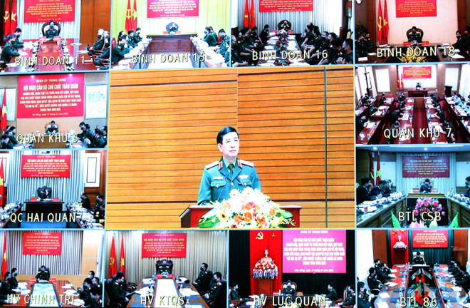 Quân ủy Trung ương tổ chức hội nghị cán bộ chủ chốt toàn quân ảnh 1
