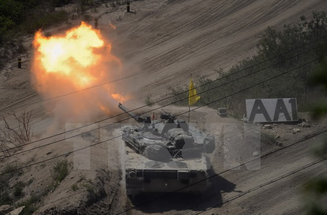 Tổng thống Hàn Quốc bất ngờ thăm căn cứ quân sự quan trọng ảnh 1